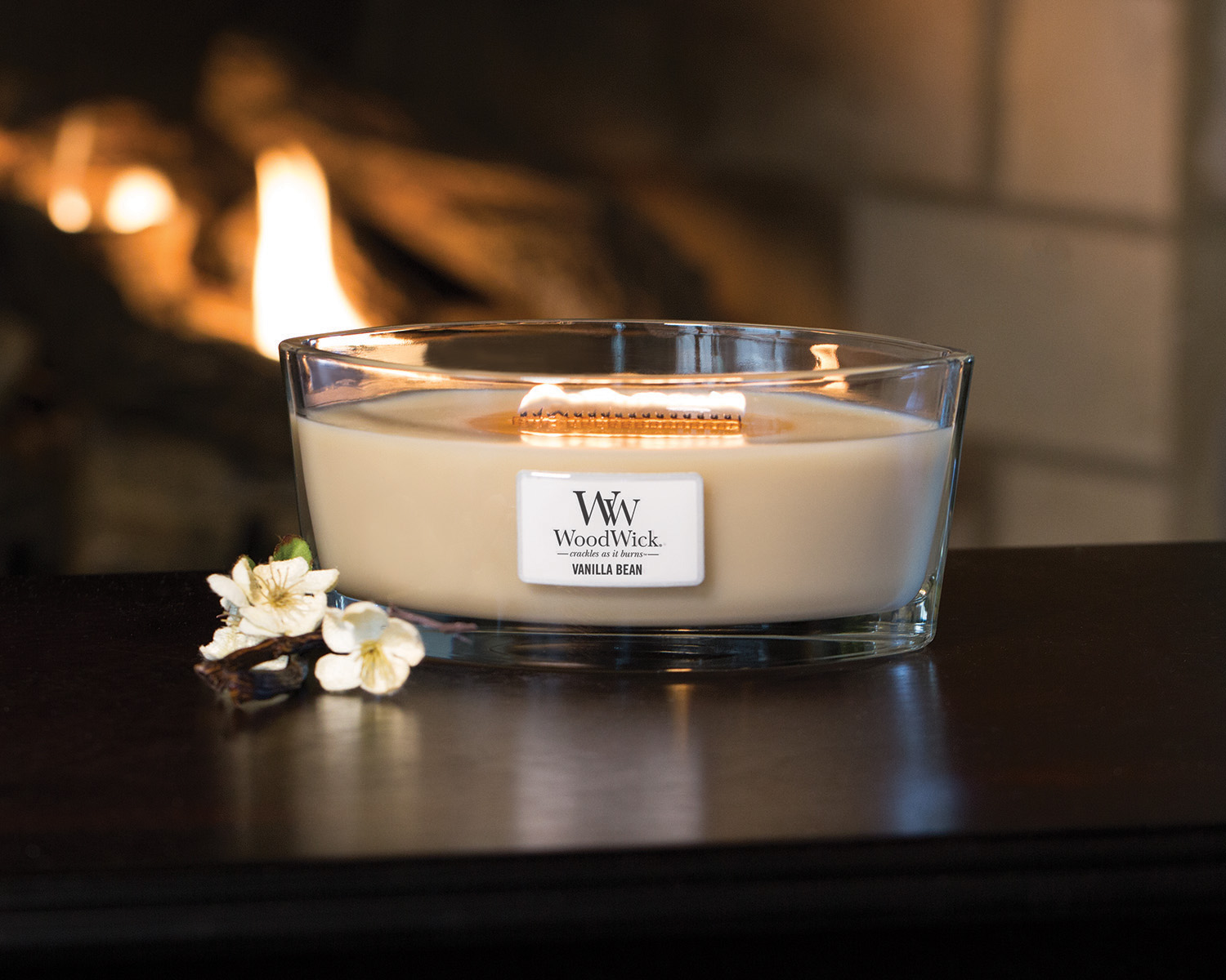 Świeca woodwick Vanilla&Bean